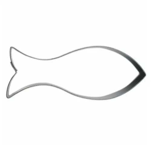 STÄDTER Ausstechform Fisch 9 cm, Edelstahl
