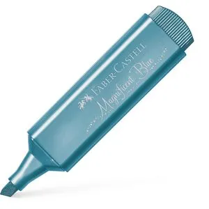 Faber-Castell Textmarker TL 46 Metallic, Strichbreite 1 - 5mm, magnificient blue