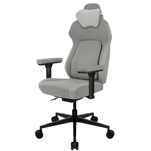 ThunderX3 CORE Smart LOFT Gaming Stuhl - Ergonomischer Bürostuhl mit automatischer Rückenstütze - Bürostühle: Ergonomischer Gaming Stuhl für maximalen Komfort bei langen Sessions, unterstützt bis 125kg und 165-190cm, mit 3D Armlehnen und hochwertigem Stoffbezug.