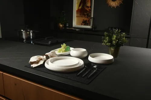 kochmaster Geschirr-Set Kochmaster Bellezza für 6 Personen, 26 tlg. New Fine Bone Porzellan (26-tlg)