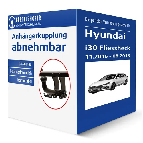 Produktbild Hyundai i30 Fliessheck PDE Anhängerkupplung abnehmbar
