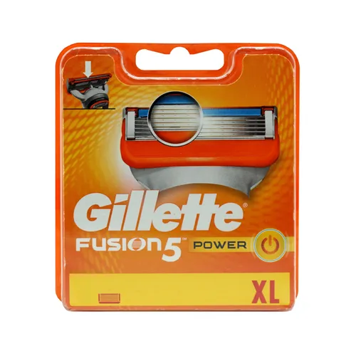 Gillette Fusion5 Power Rasierklingen Sortiment - Wählen Sie Ihre ideale Anzahl an Rasierklingen für ein präzises Rasiererlebnis. Kompatibel mit Fusion5 Power Rasierern, für eine gründliche und sanfte Rasur.