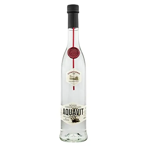 Schwechower Aquavit Original 0.5l (40% Vol) | Bester norddeutscher Aquavit | 500ml Flasche | aus Deutschland | Schwechower Brennerei (1229)