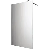 Duschwand AQUOS-MIRROR 100 x 200 cm in weiß von GD