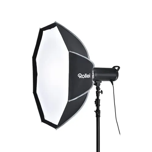Rollei Klick Octabox 100cm - Softbox für gleichmäßige Lichtverteilung, ideal für Portrait- und Produktfotografie, einfaches Klick-System für schnellen Aufbau.
