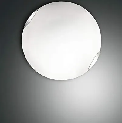 Fabas Luce Deckenleuchte 2x60W E27 Glas ws 2385-65-102 - Klassische Deckenleuchte aus Opalglas, ideal für stilvolle Wohnräume. Mit 2 E27 Fassungen für individuelle Lichtgestaltung.