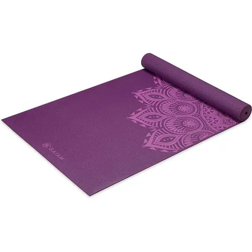 GAIAM YOGAMATTE PURPLE MANDALA 6MM PREMIUM