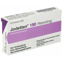 Jodetten 150 Henning Tabletten