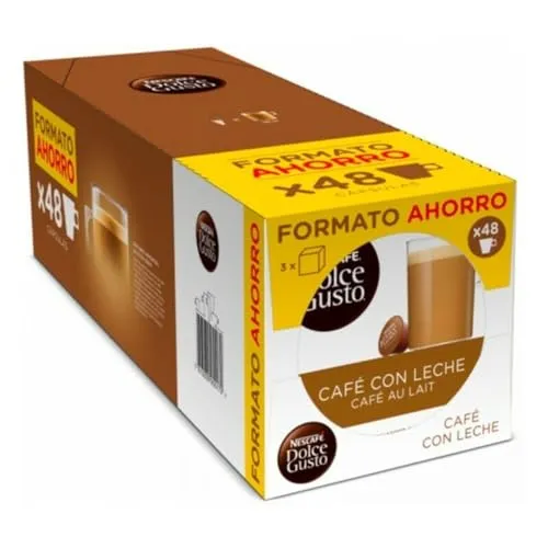 TRIPACK 48 CAPSULES Dolce Gusto NESCAFE Coffee with Milk