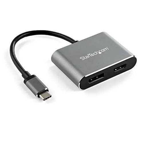 StarTech.com USB C Multiport Video Adapter - Display Kabel, vielseitiger Videoadapter mit 4K Unterstützung, ideal für Präsentationen und Home Office.