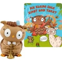 tonies Hörspielfigur Die Eule mit der Beule - 2. Liederalbum - Kinder-Musikboxen mit neuen, mitreißenden Songs über Freundschaft und Spaß! Erlebe die Eule und ihre Freunde in bunten Abenteuern und tanze zu bekannten und neuen Melodien.