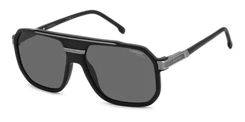 CARRERA SUN CARRERA 1077/S MATTE BLACK DARK RUTHENIUM 60 in silber von Carrera
