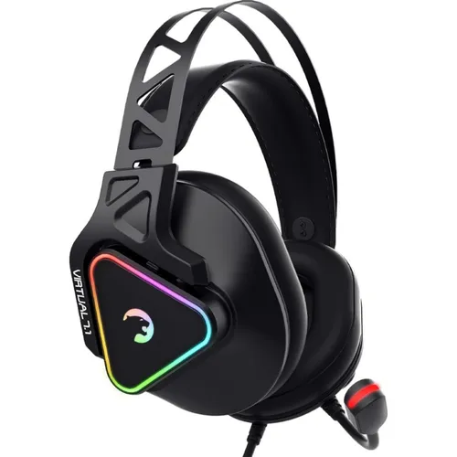 GAMEPOWER Kizaru Gaming Headset mit Mikrofon - Gaming-Headset mit USB-Anschluss, extra Bass und Vibration für ein immersives Spielerlebnis. Ideal für Gamer, die Wert auf Klangqualität und Komfort legen.