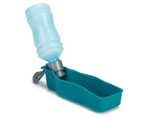 Beeztees Wasserspender Hunde Trinkflasche für unterwegs inkl. Gürtel