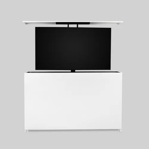 Modante TV-Element mit Lift-Funktion, Weiß