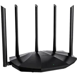 Tenda TX2 Pro - Dual Band Gigabit Router mit Wi-Fi 6 - Router mit Tri-Band Technologie (2,4 GHz / 5 GHz / 6 GHz) für ultraschnelles WLAN mit bis zu 2402 Mbit/s, ideal für Streaming und Gaming.