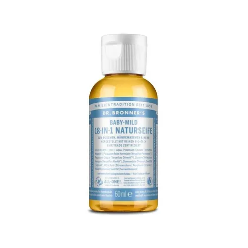 DR. BRONNER’S 18 IN 1 NATURSEIFE – BABY MILD 60ml