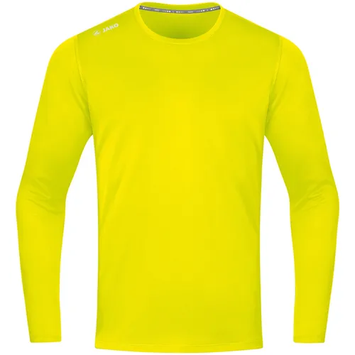 JAKO Sport-Langarmshirt Run 2.0 (100% Polyester, atmungsaktiv) gelb Jungen