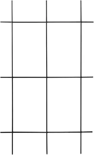 bellissa - Rankgitter Andybelle (45x70cm) – Robustes Metall-Spalier, Pflanzenstütze für Kletterpflanzen, Tomaten, Gurken, Weinreben & Rosen – Modulares Einzelstück für Hochbeet & Garten