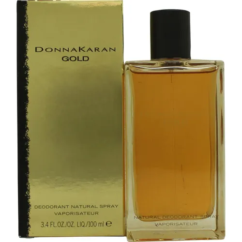 Donna Karan Gold Deodorant Spray 100ml - Elegante Frische für den ganzen Tag - Deos, bietet langanhaltenden Schutz und einen luxuriösen Duft für ein selbstbewusstes Auftreten.