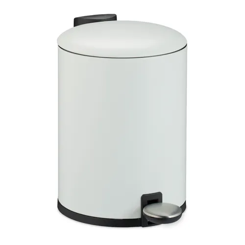 Mülleimer Bad Kosmetikeimer Treteimer Hygiene-Eimer Toiletten-Mülleimer Pedal 3l