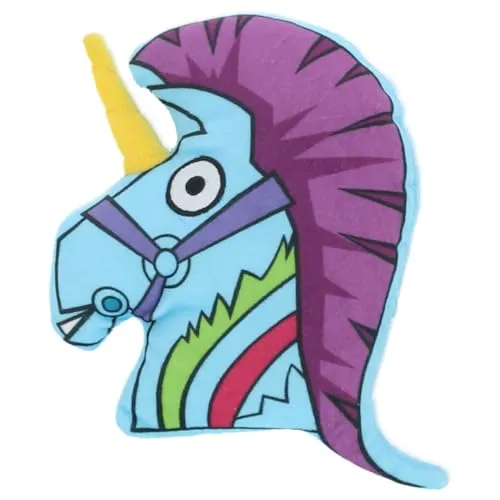 Fortnite - Spielzeug & Gamers – Gaming-Design-Kissen – 20 cm (Einhorn)