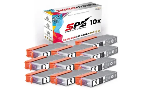 SPS Kompatibel für Canon Pixma TS8053 0335C001 CLI-571 Nachfülltinte (für Canon, 10er Pack, x)