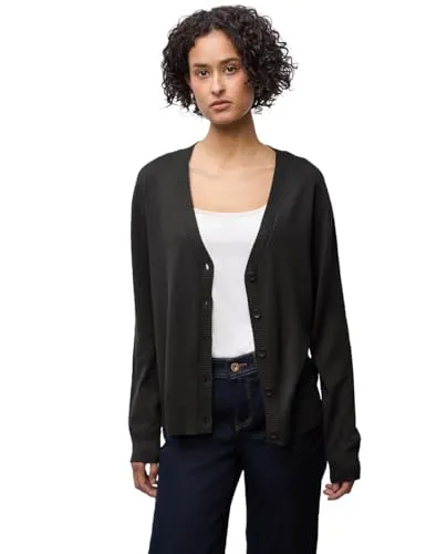 Street One Damen Strickjacke mit V-Ausschnitt