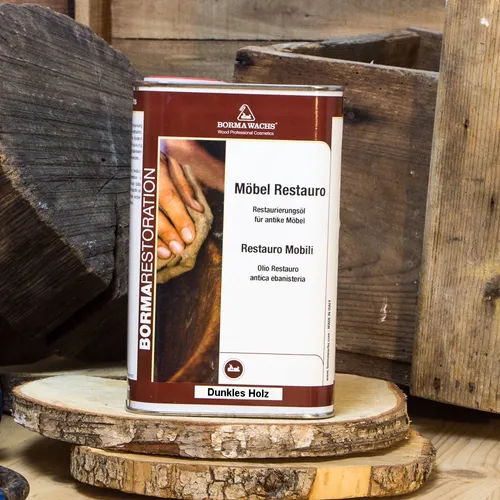 1000ml Möbel Restauro Öl Restaurierungsöl Pflegemittel für Dunkles Holz