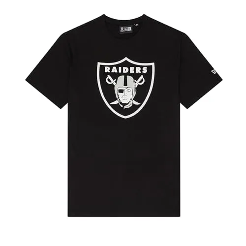 New Era Las Vegas Raiders NFL Team Logo Schwarz T-Shirt - XL
