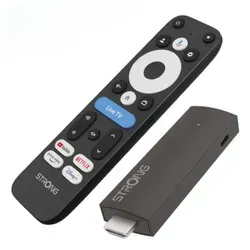 Strong LEAP-UNA+ Android TV Stick (Android 14) – Smart Streaming für Ihr Zuhause