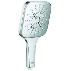 Grohe Rainshower SmartActive 130 Cube Handbrause - Handbrause mit 3 Strahlarten, DripStop-Technologie und Antikalk-System für ein perfektes Duscherlebnis.