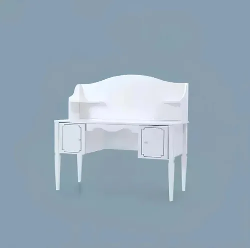 Tisch Arbeitstisch für Kinder - weißer Schreibtisch mit 2 Schubladen - Moderner Computertisch in Weiß, ideal für Kinder und Jugendliche. Mit 2 praktischen Schubladen und kompakten Maßen von 130 x 60 cm, perfekt für jedes Arbeitszimmer oder Schlafzimmer.