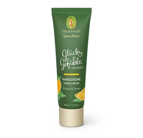 Primavera Life GmbH Handcreme Glücksgefühle - Handcreme 50ml