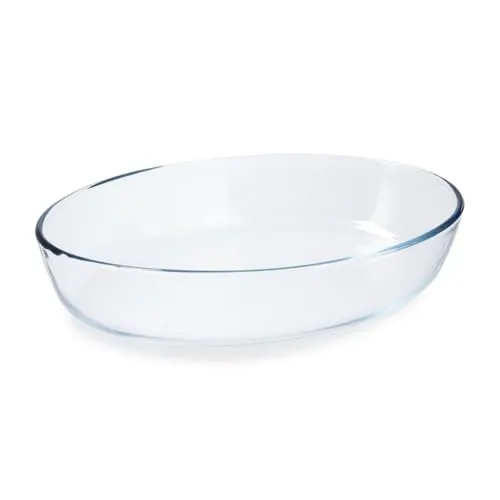 Pyroflam Glass Oval Roaster, 30x21cm
