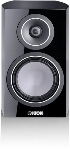Canton Vento 20 Regallautsprecher - Hochglanz Schwarz - Premium 2-Wege Bassreflexlautsprecher für kraftvollen Klang und elegantes Design, ideal für Stereo und Heimkino.