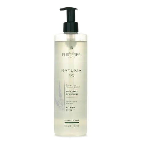 RENE FURTERER Naturia Extra Mild Shampoo 600ML - Mildes Shampoo für alle Haartypen, 600 ml, reinigt sanft und sorgt für ein frisches Haargefühl ohne zu reizen.