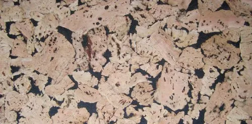 HOBBY Terraristik Kork Rückwand Borneo I schwarz I 60 x 30 x 0,3 cm I 2 Stück I Dünne Presskorkplatte I Auch für Feuchtterrarien geeignet