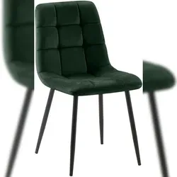 CLP Esszimmerstuhl Antibes Samt grün in grün von CLP