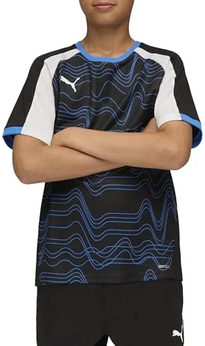 PUMA Jungen Individualliga Graphic Jersey Jr Trikots (1er Pack)