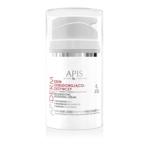 Apis Natural Cosmetics Nachtcreme APIS APIDERM, Onkologische Kosmetik - Nachtcreme, 50 ml