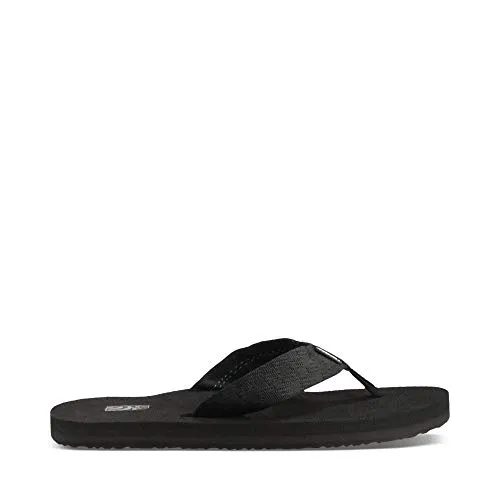 Teva Mush II Sandal Herren - Komfortable und umweltfreundliche Sandale - Sandalen & Flip Flops für Herren, aus wasserbeständigem, recyceltem Polyester mit vorgeformter, gepolsterter Decksohle für höchsten Komfort.
