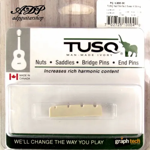 Sattel Bass Graph Tech Tusq PQ-1200-00 Nutenschienen 41x8, 8x4, 6mm E-G-31mm