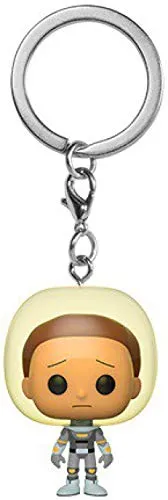 Rick & Morty Pocket POP! Vinyl Schlüsselanhänger Space Suit Morty 4 cm