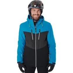 Killtec Herren Ksw 45 Mn Jckt Skijacke - Funktionsjacke mit 10.000 mm Wassersäule, abzippbarer Kapuze und rutschfestem Schneefang, ideal für Ski- und Outdoor-Aktivitäten.