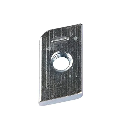 Stabilo-Sanitaer 100x Schiebemuttern M8 Schiebemutter 38x40 verzinkt Schienenmuttern Montageplatten Befestigungsmaterial