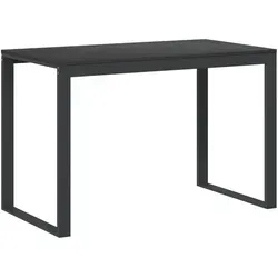 vidaXL Computertisch Schwarz 110x60x73 cm in schwarz von vidaXL