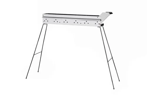 FBM2 SRLS Holzkohlegrill C 80, Edelstahl