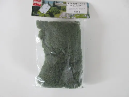 Busch 7318 Belaubungs - Material , mittelgrün