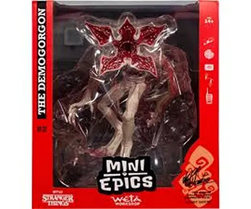 Stranger Things Mini Epics Vinyl Figur The Demogorgon (17 cm) - Aufsteller & Figuren: Detailreiche Demogorgon Figur aus Season 1, perfekt für Sammler und Fans der Serie.